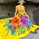 High Quality Rayon Sarongs Handpainted New Design Balinese Flowers Beachwear Women Summer